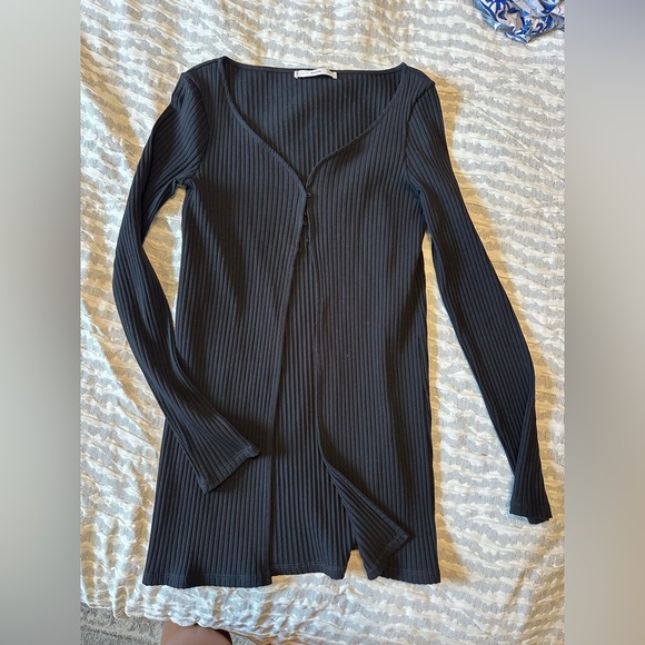 Mango Ribbed Knit Cardigan - Picture 2 of 4